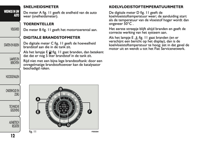 2011 Fiat 500 Gebruikershandleiding | Nederlands