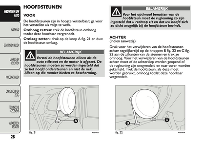 2011 Fiat 500 Gebruikershandleiding | Nederlands