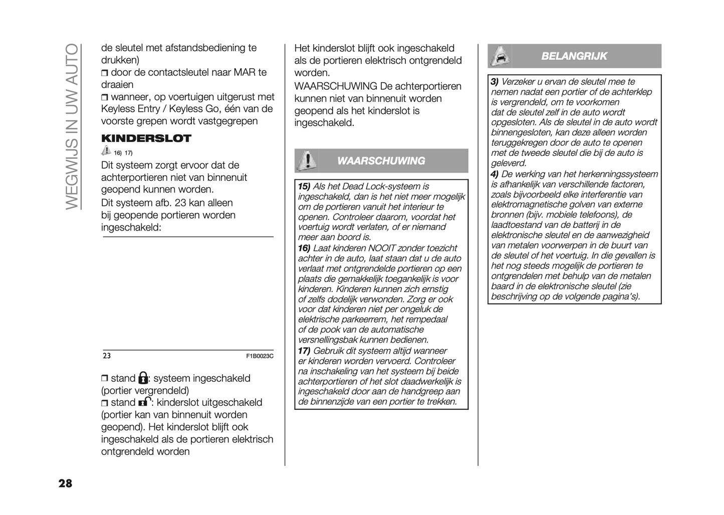 2022-2024 Fiat 500X Gebruikershandleiding | Nederlands