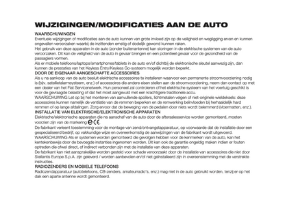 2022-2024 Fiat 500X Gebruikershandleiding | Nederlands