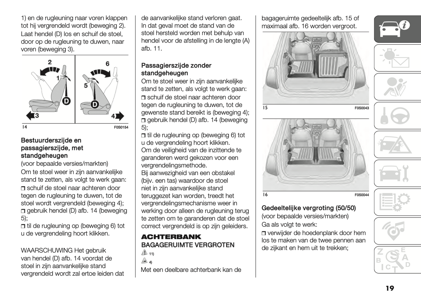 2023-2024 Fiat 500/500C Gebruikershandleiding | Nederlands