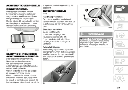 2023-2024 Fiat 500/500C Gebruikershandleiding | Nederlands