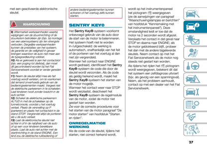 2025 Fiat 500e Owner's Manual | Dutch