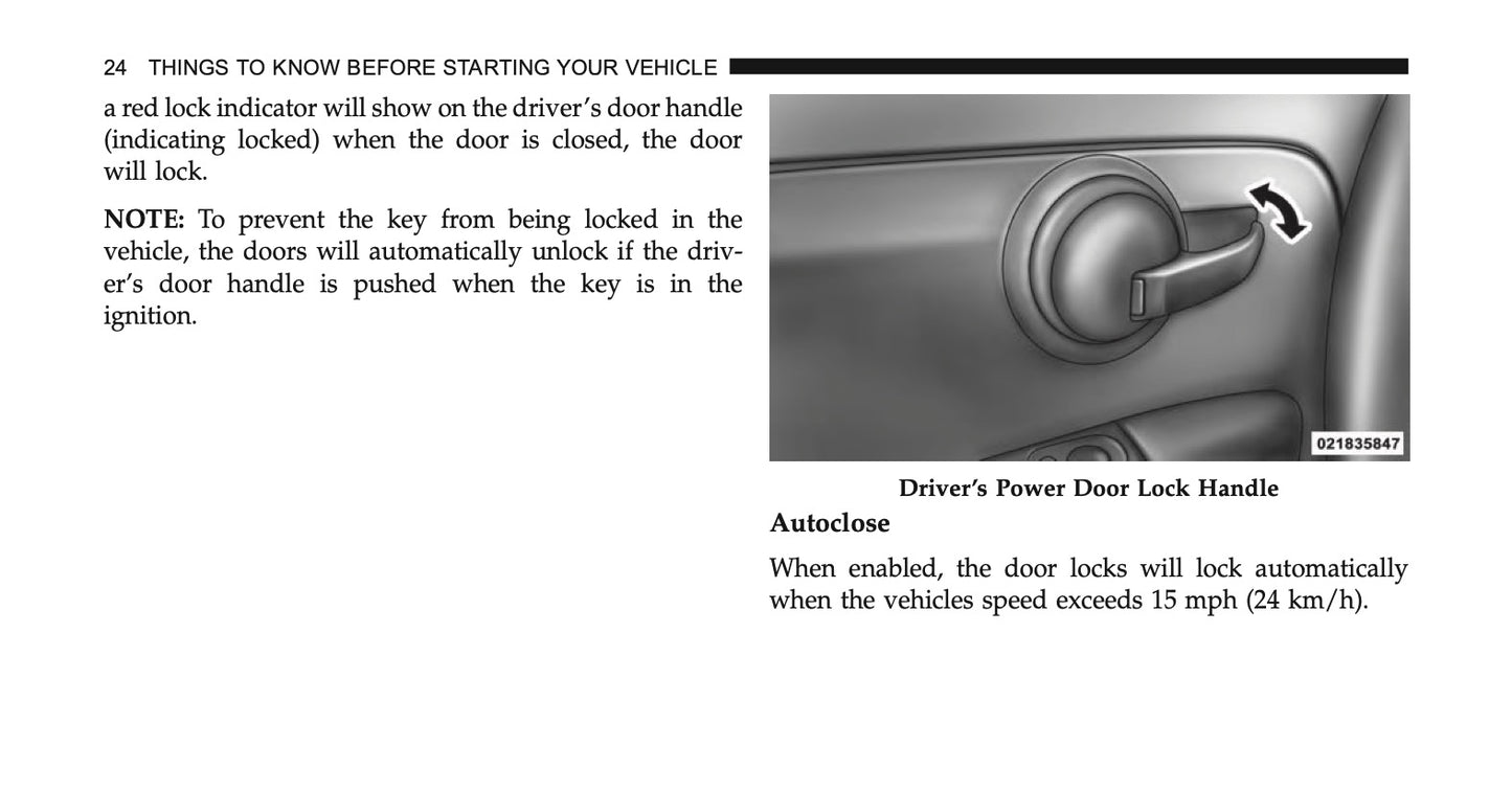 2014 Fiat 500/500C Owner's Manual | English US