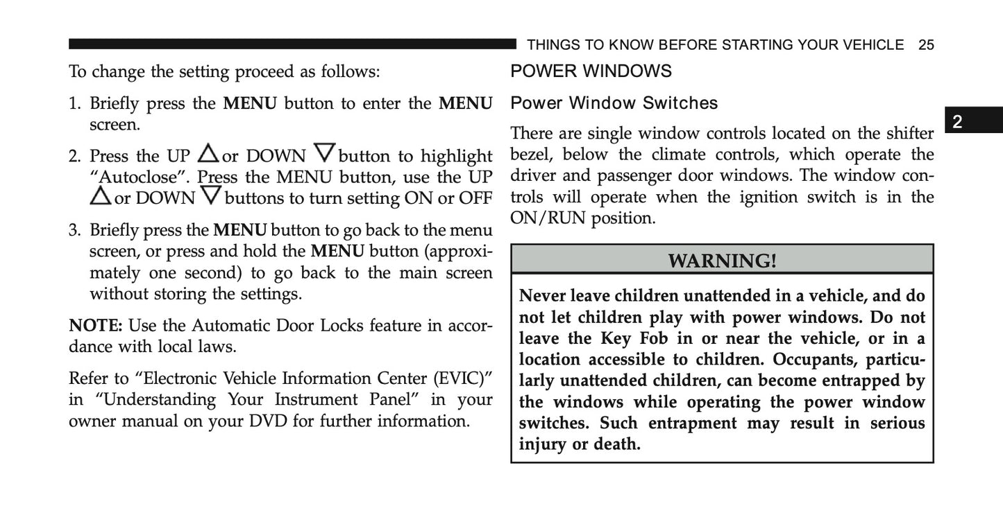 2014 Fiat 500/500C Owner's Manual | English US