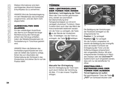 2024-2026 Fiat 500X Owner's Manual | German