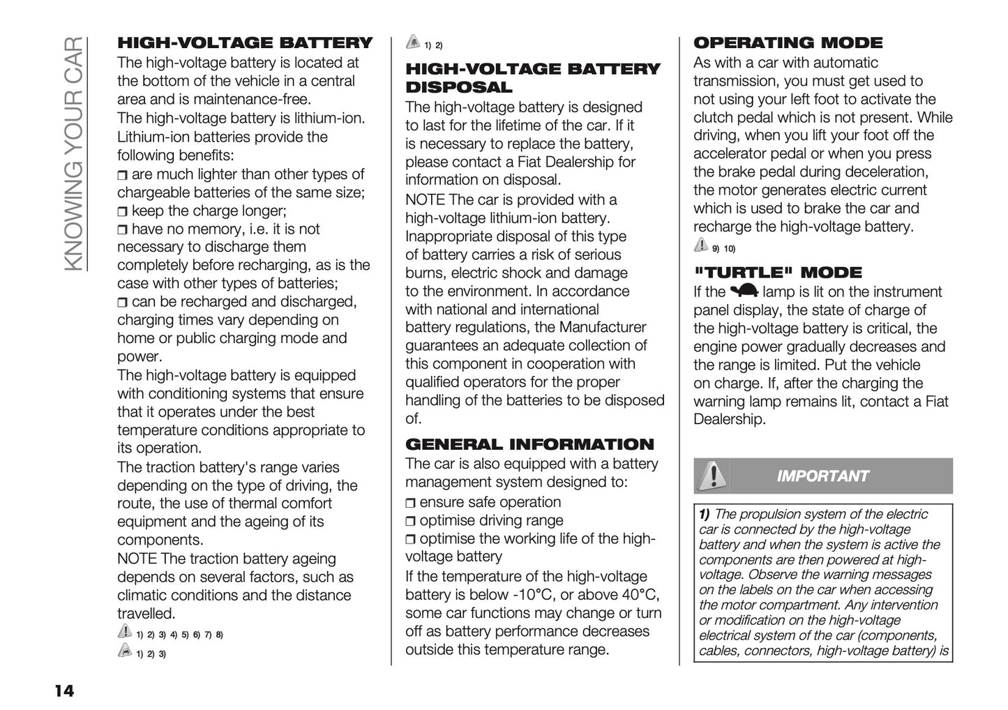 2025-2026 Fiat 600 Owner's Manual | English