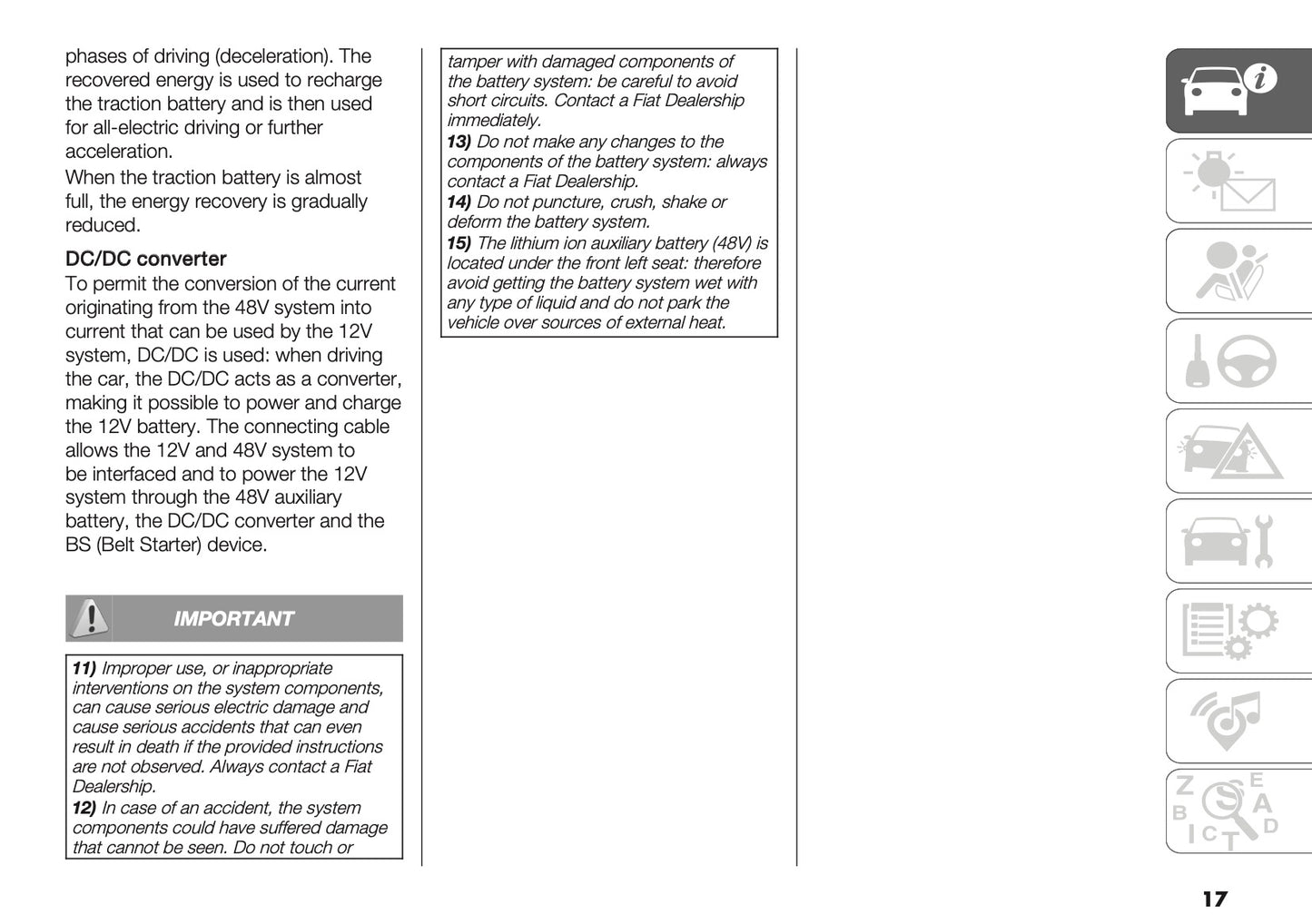 2025-2026 Fiat 600 Owner's Manual | English