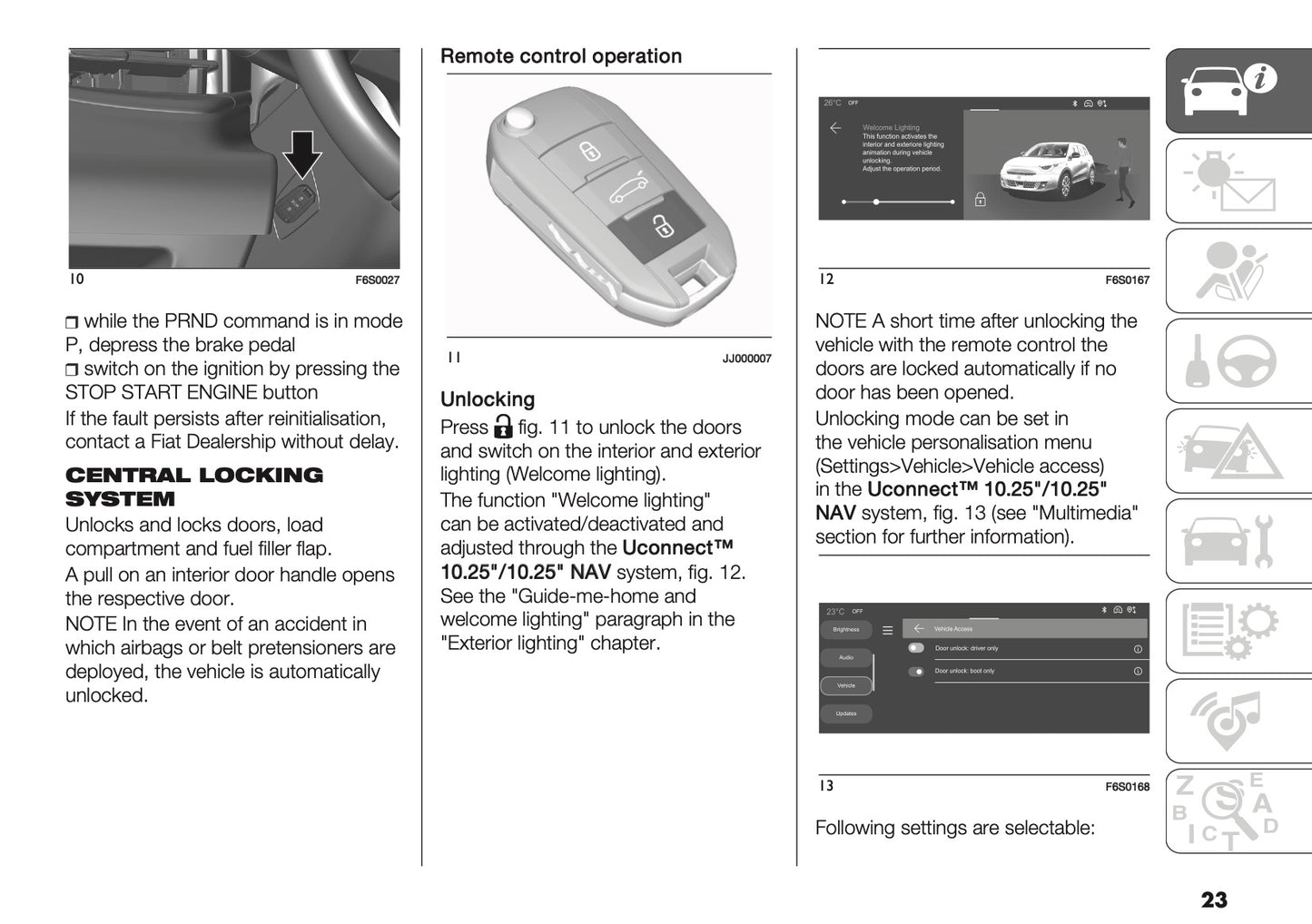 2025-2026 Fiat 600 Owner's Manual | English