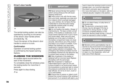 2025-2026 Fiat 600 Owner's Manual | English