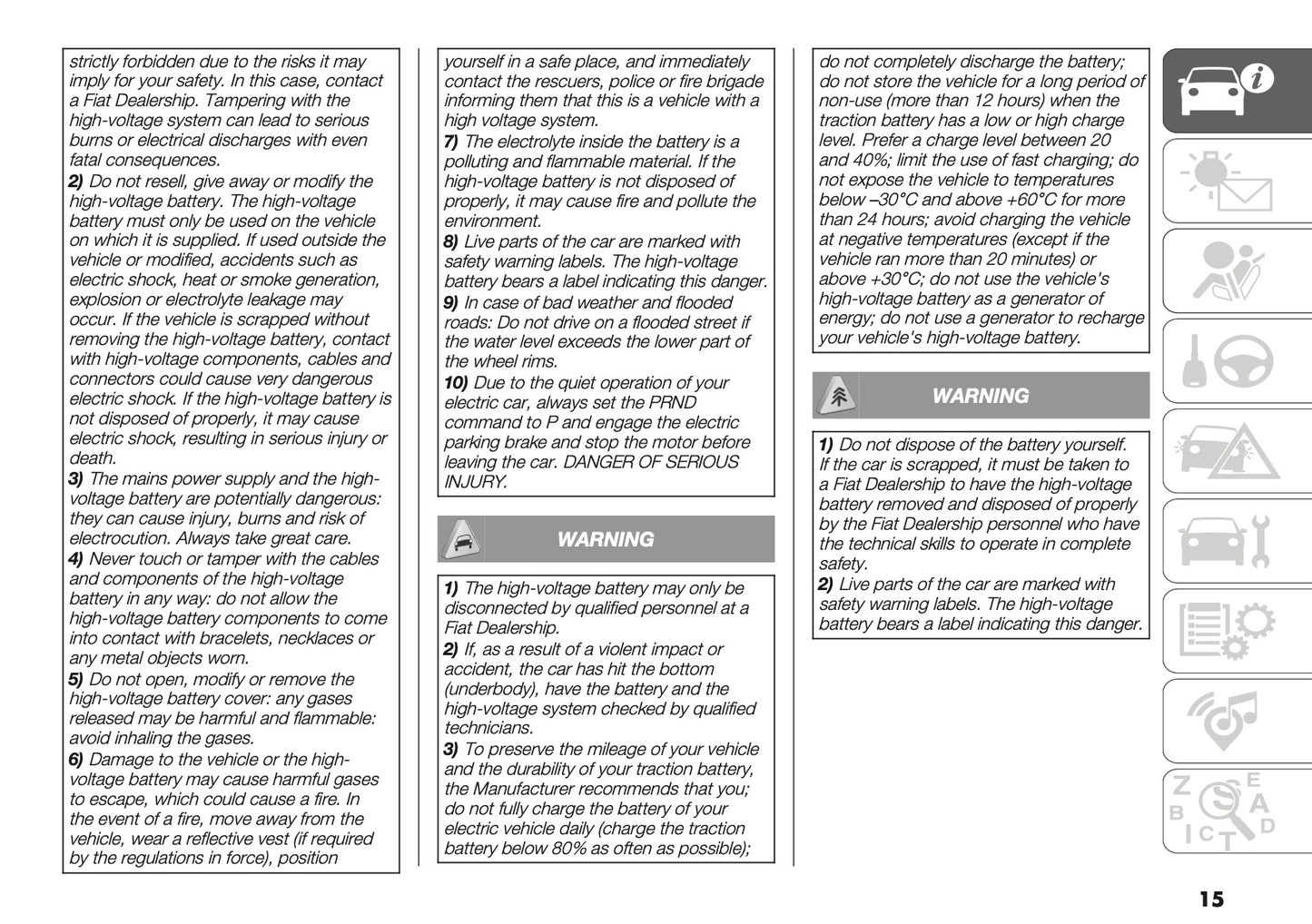 2026 Fiat 600 Owner's Manual | English
