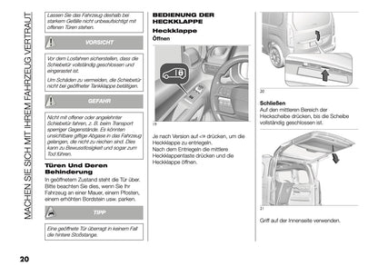 2025 Fiat Doblò Owner's Manual | German
