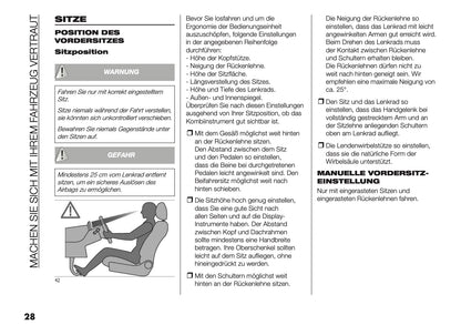 2025 Fiat Doblò Owner's Manual | German