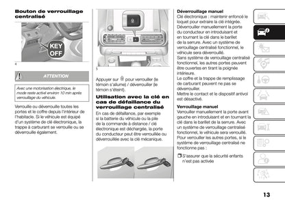 2025 Fiat Doblò Owner's Manual | French