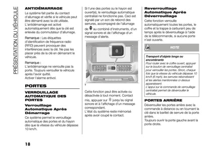2026 Fiat Doblò Owner's Manual | French