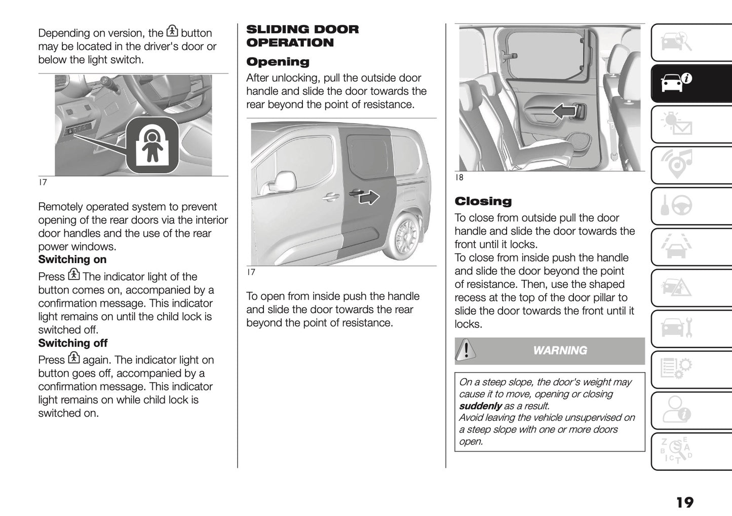 2025 Fiat Doblò Owner's Manual | English