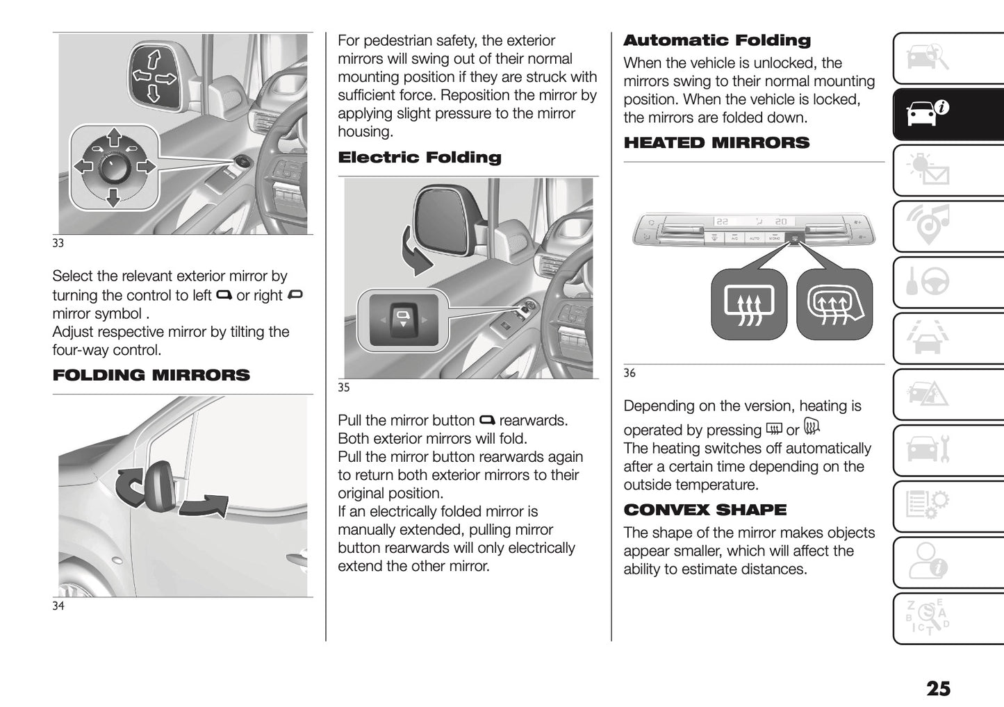 2025 Fiat Doblò Owner's Manual | English