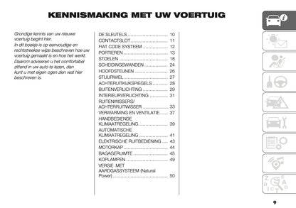 2018 Fiat Doblò Owner's Manual | Dutch