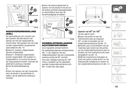 2018 Fiat Doblò Owner's Manual | Dutch