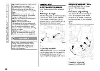 2018 Fiat Doblò Owner's Manual | Dutch
