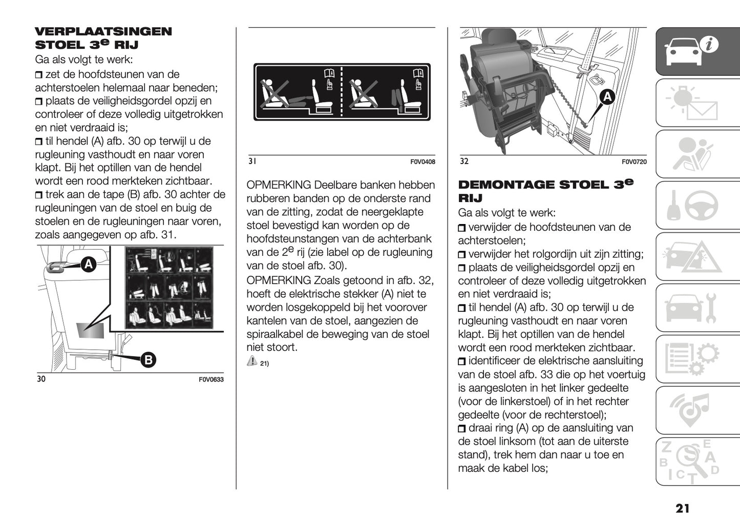 2018 Fiat Doblò Owner's Manual | Dutch