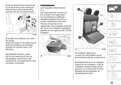 2018 Fiat Doblò Owner's Manual | Dutch