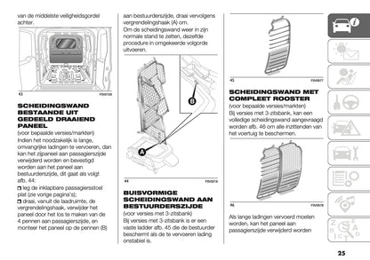 2018 Fiat Doblò Owner's Manual | Dutch