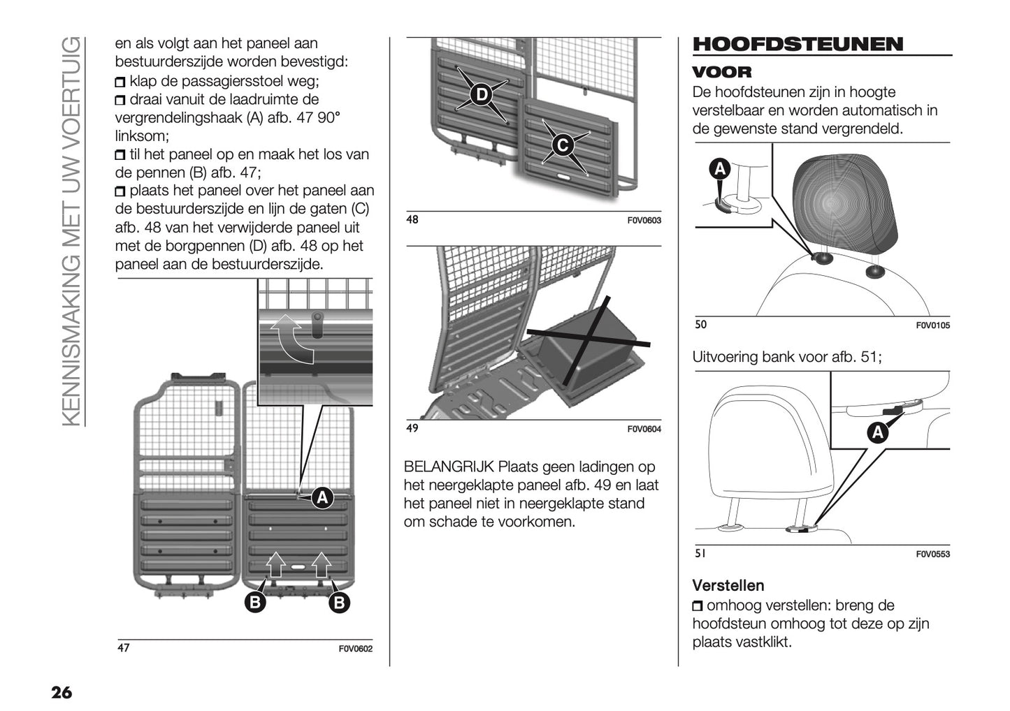 2018 Fiat Doblò Owner's Manual | Dutch