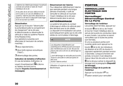 2025-2026 Fiat Ducato Owner's Manual | French