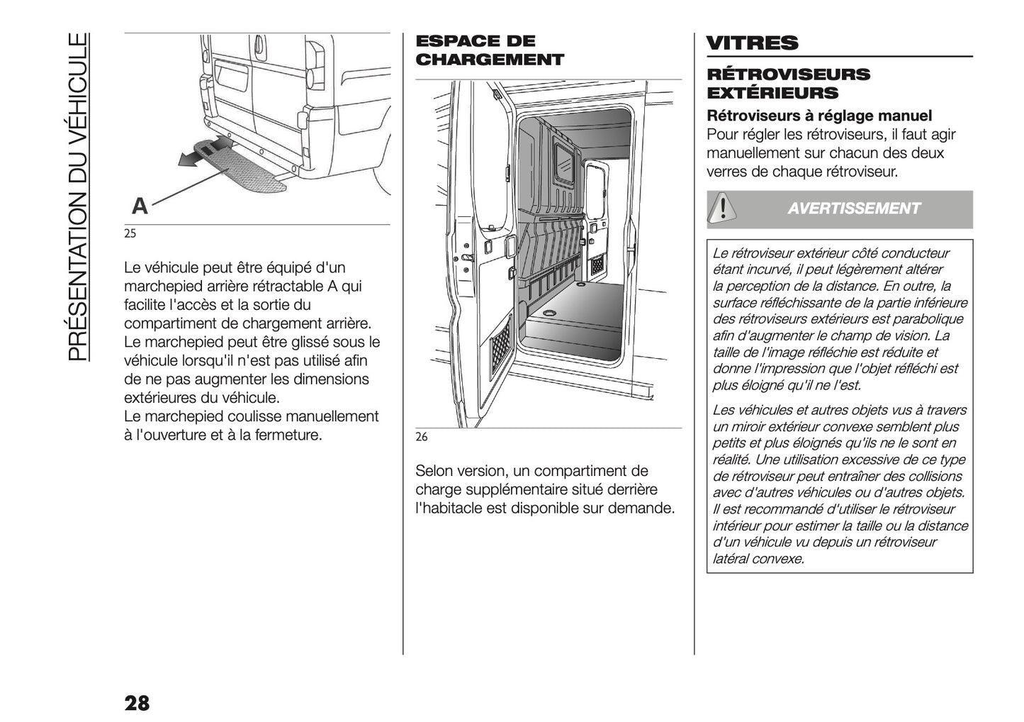2025-2026 Fiat Ducato Owner's Manual | French