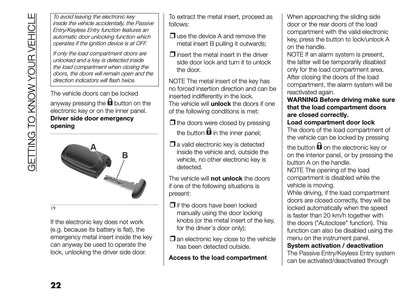 2025-2026 Fiat Ducato Owner's Manual | English