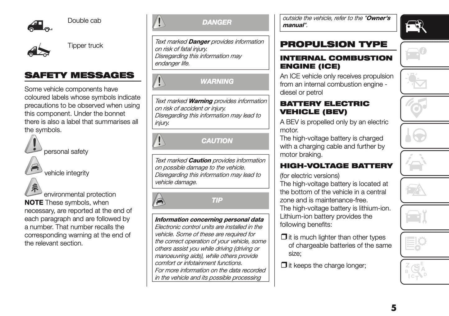 2025-2026 Fiat Ducato Owner's Manual | English