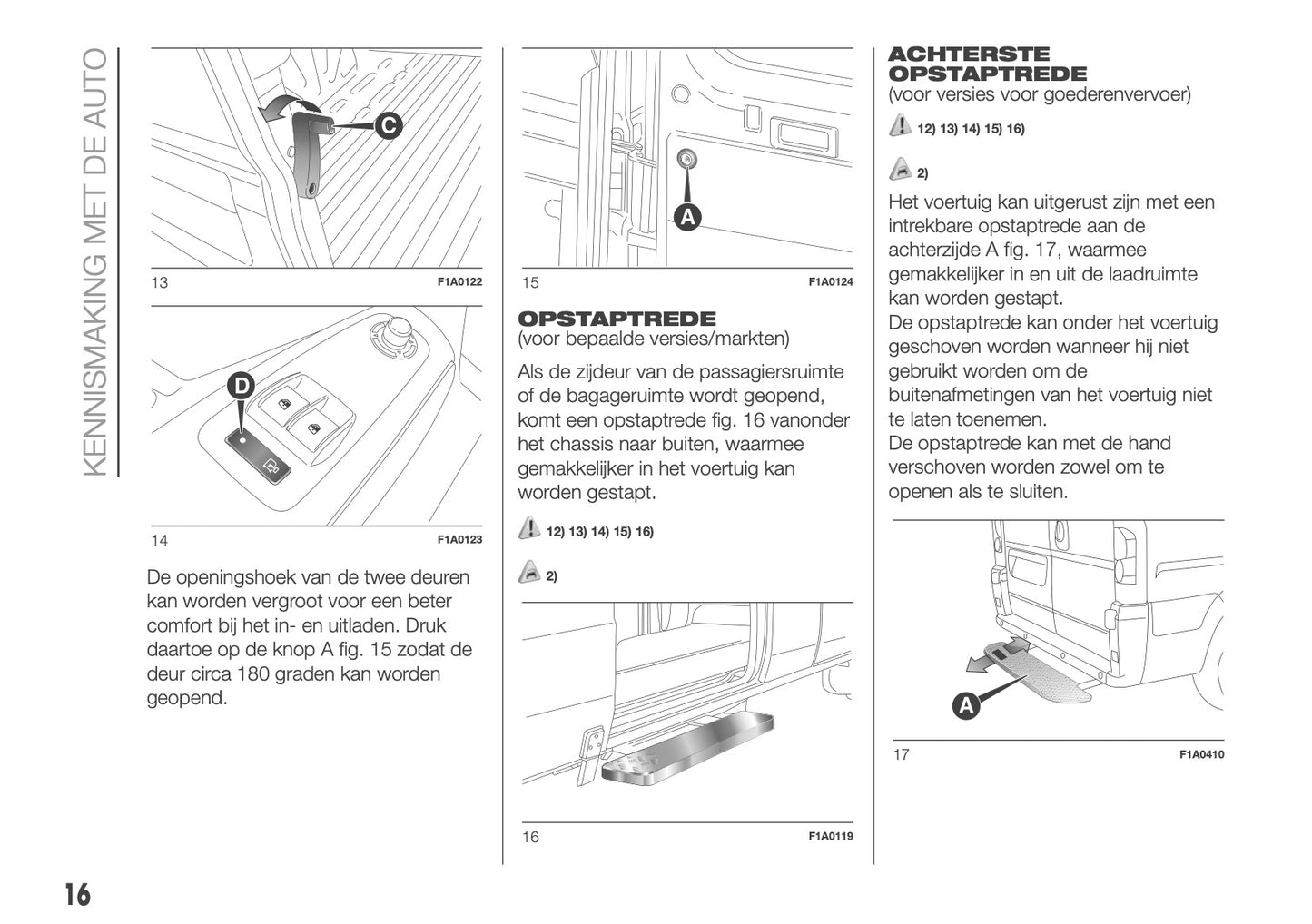 2018 Fiat Ducato Camper Owner's Manual | Dutch