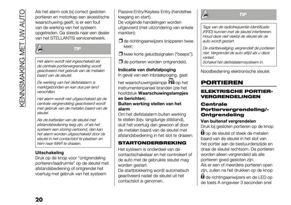 2025-2026 Fiat Ducato Owner's Manual | Dutch