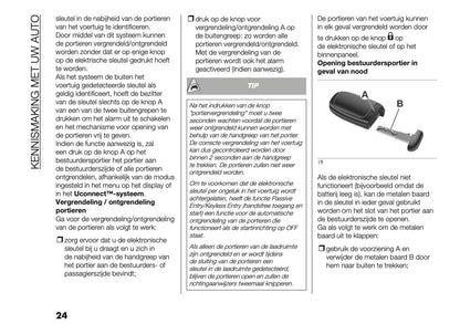 2025-2026 Fiat Ducato Owner's Manual | Dutch