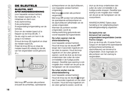 2022-2024 Fiat Fiorino/Qubo Gebruikershandleiding | Nederlands