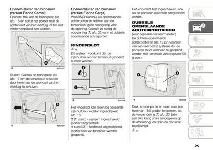 2022-2024 Fiat Fiorino/Qubo Gebruikershandleiding | Nederlands