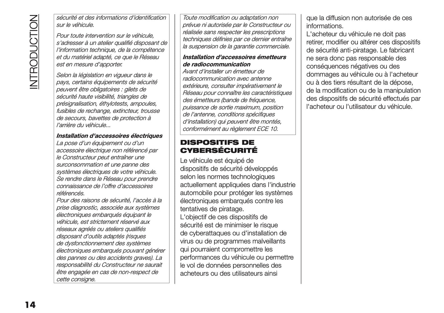 2025-2026 Fiat Grande Panda Manuel du propriétaire | Français