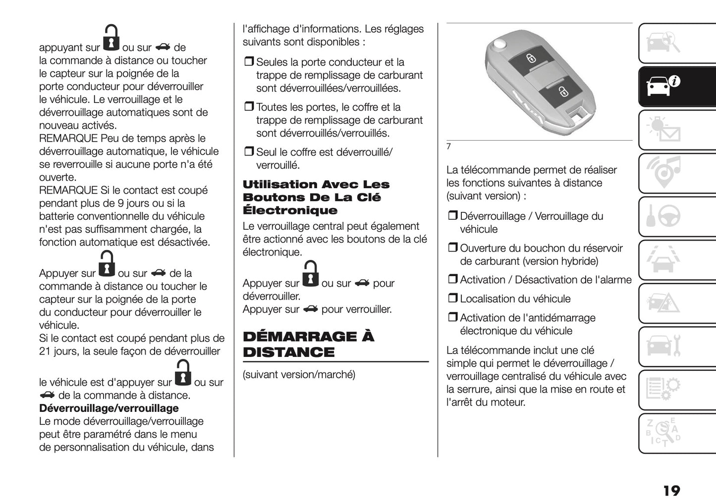 2025-2026 Fiat Grande Panda Manuel du propriétaire | Français