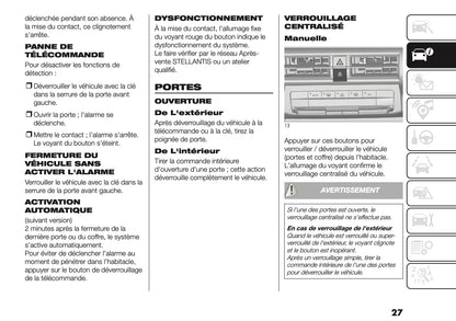 2026 Fiat Grande Panda Owner's Manual | French