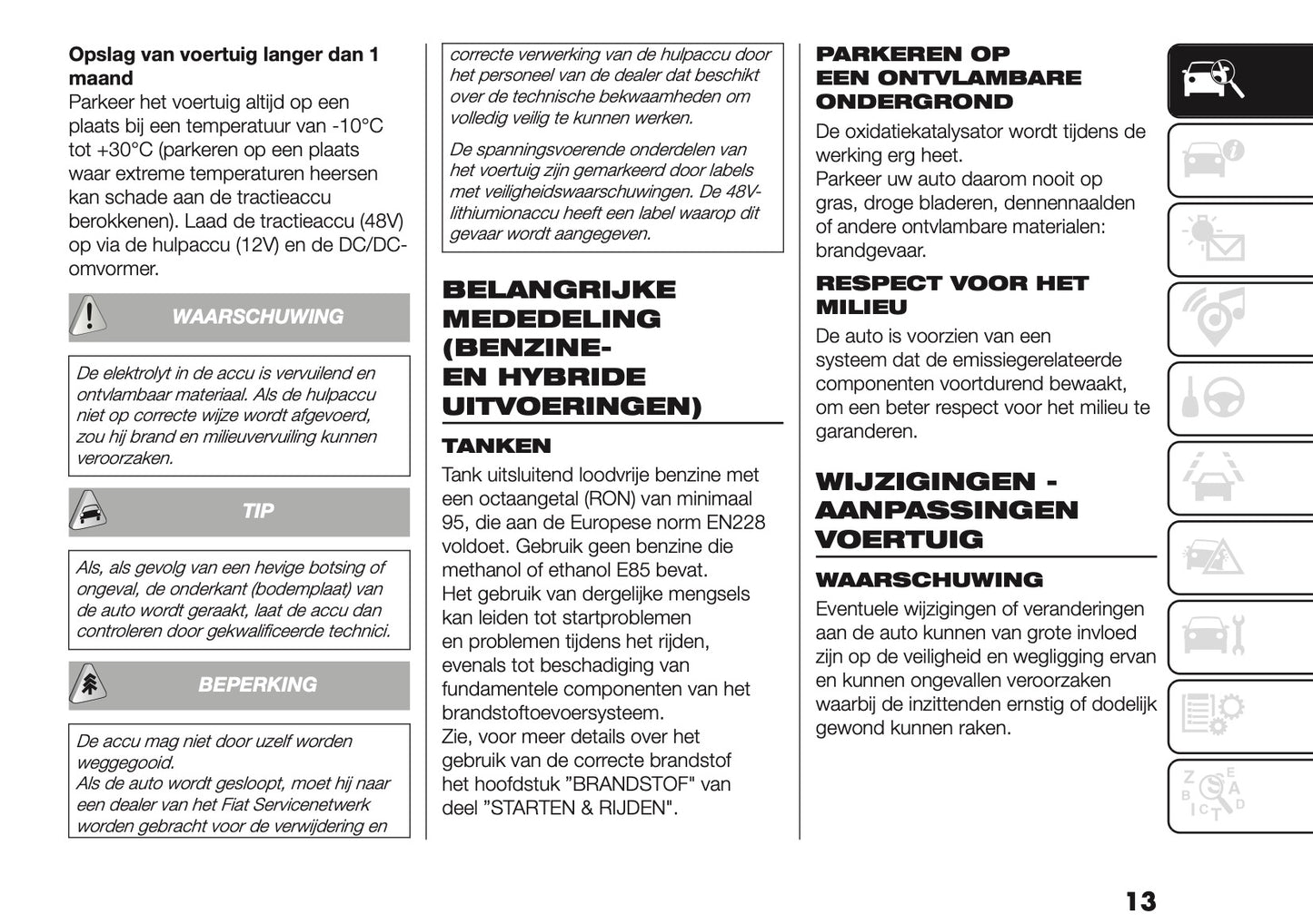2026 Fiat Grande Panda Owner's Manual | Dutch