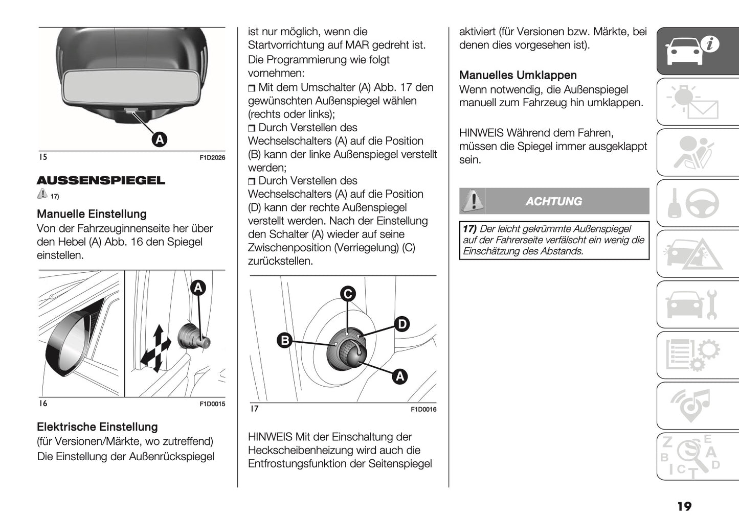 2024-2025 Fiat Panda/Panda Cross Owner's Manual | German