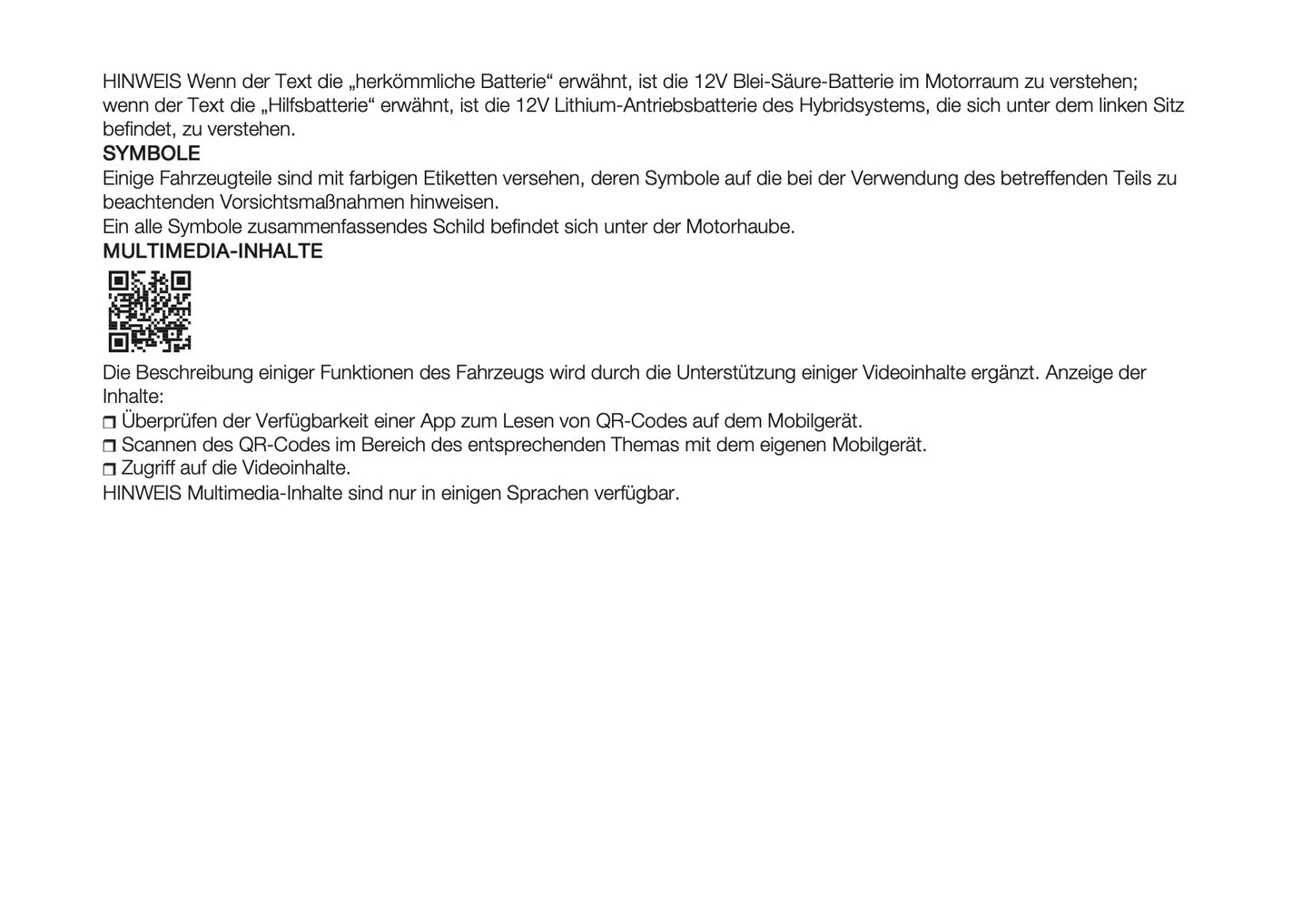 2024-2025 Fiat Panda/Panda Cross Owner's Manual | German