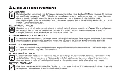 2024-2025 Fiat Panda/Panda Cross Owner's Manual | French