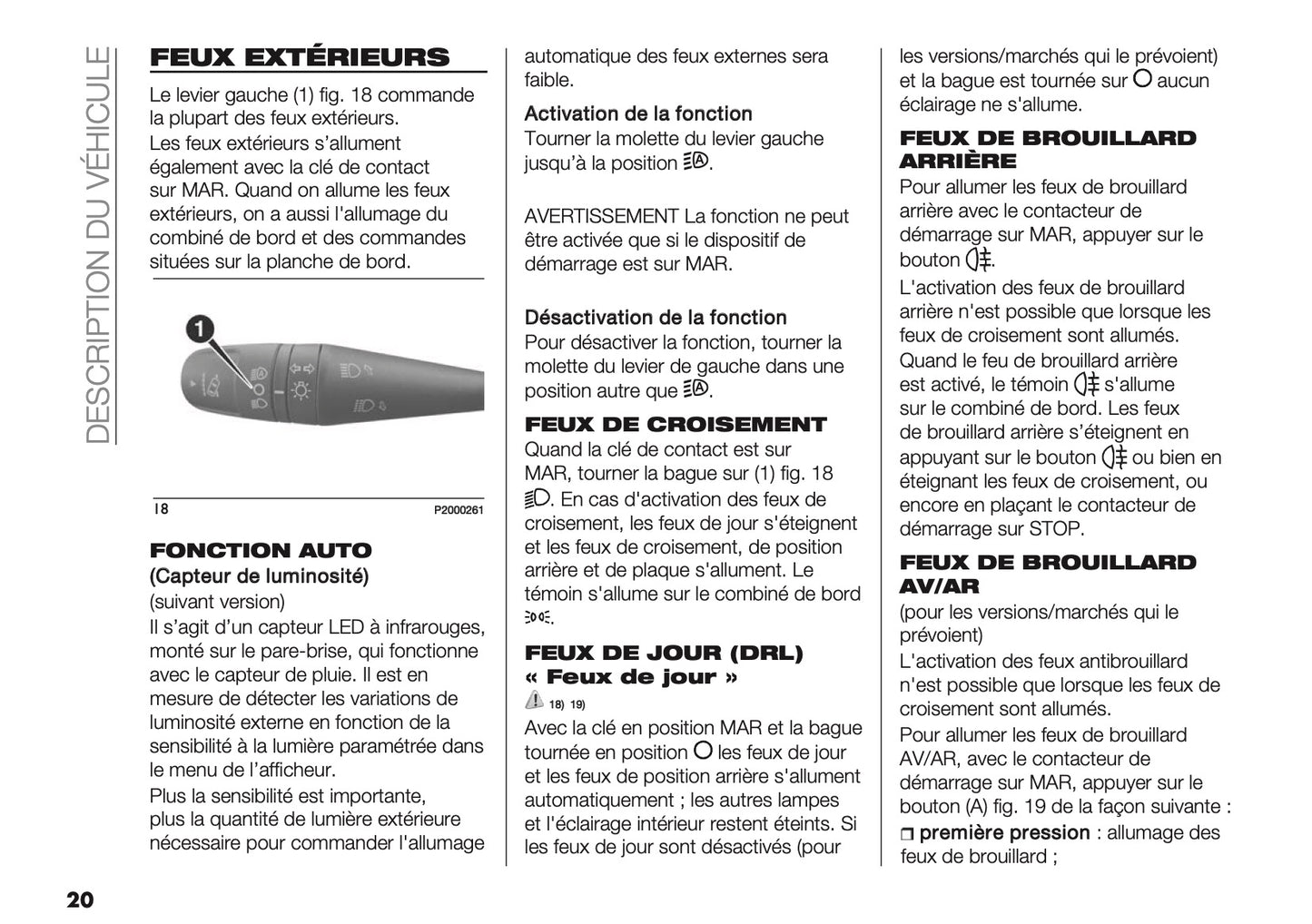 2024-2025 Fiat Panda/Panda Cross Owner's Manual | French