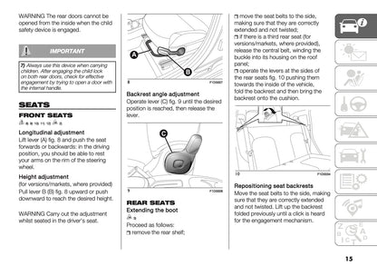2024-2025 Fiat Panda/Panda Cross Owner's Manual | English