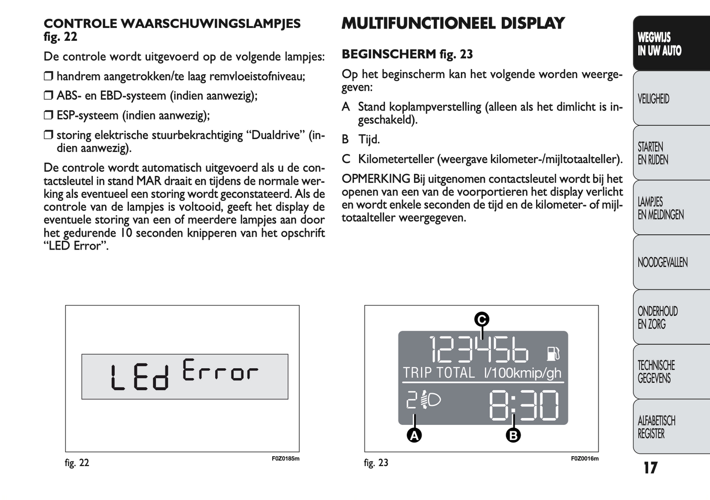 2009-2010 Fiat Panda Gebruikershandleiding | Nederlands