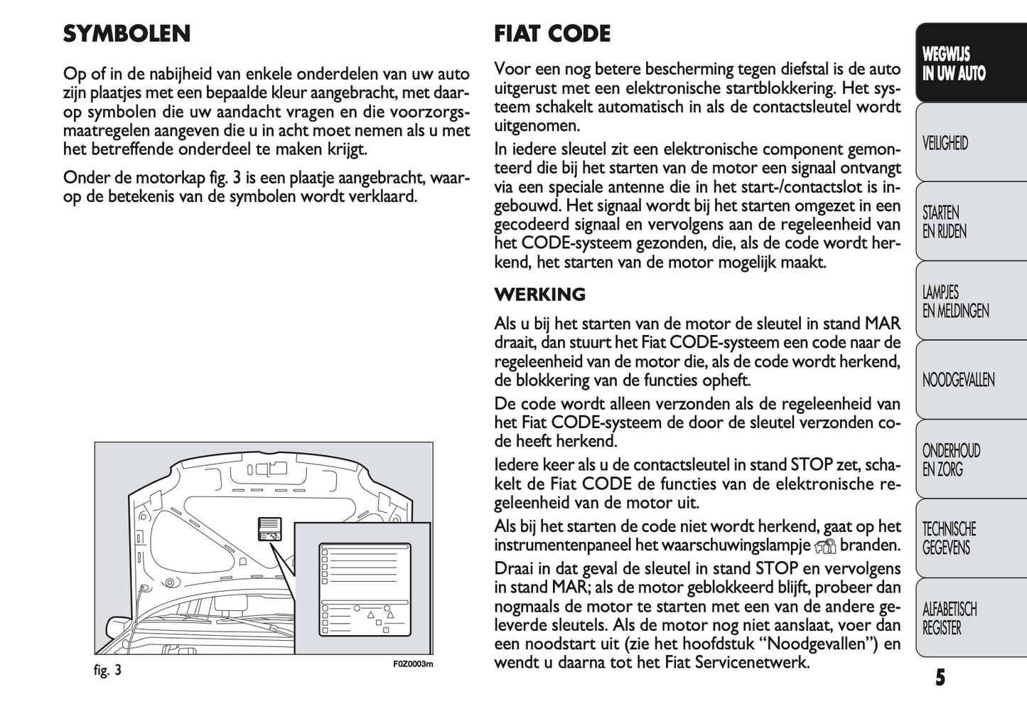 2009-2010 Fiat Panda Gebruikershandleiding | Nederlands