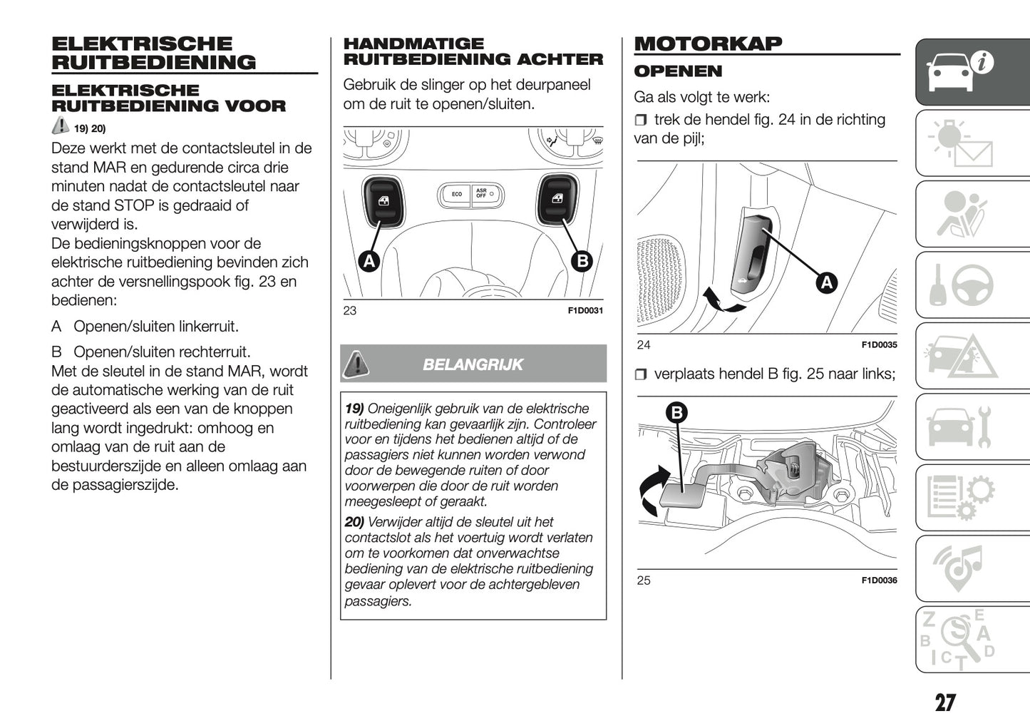 2017 Fiat Panda Owner's Manual | Dutch