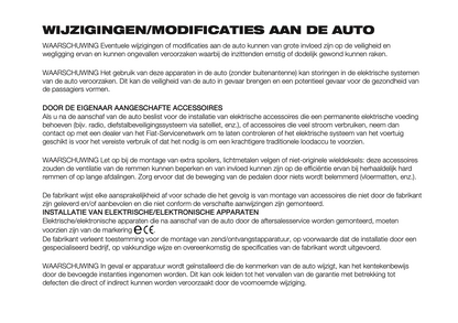 2024 Fiat Panda/Panda Hybrid Gebruikershandleiding | Nederlands